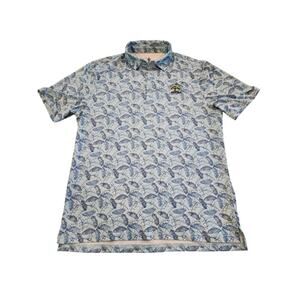 US Open Polo Shirt Mens L Geometric 121st Torrey Pines Golf Performance‎ Golf